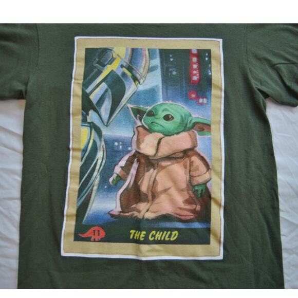 Star Wars Yoda The Child Shirt Small Green - Picture 2 of 4